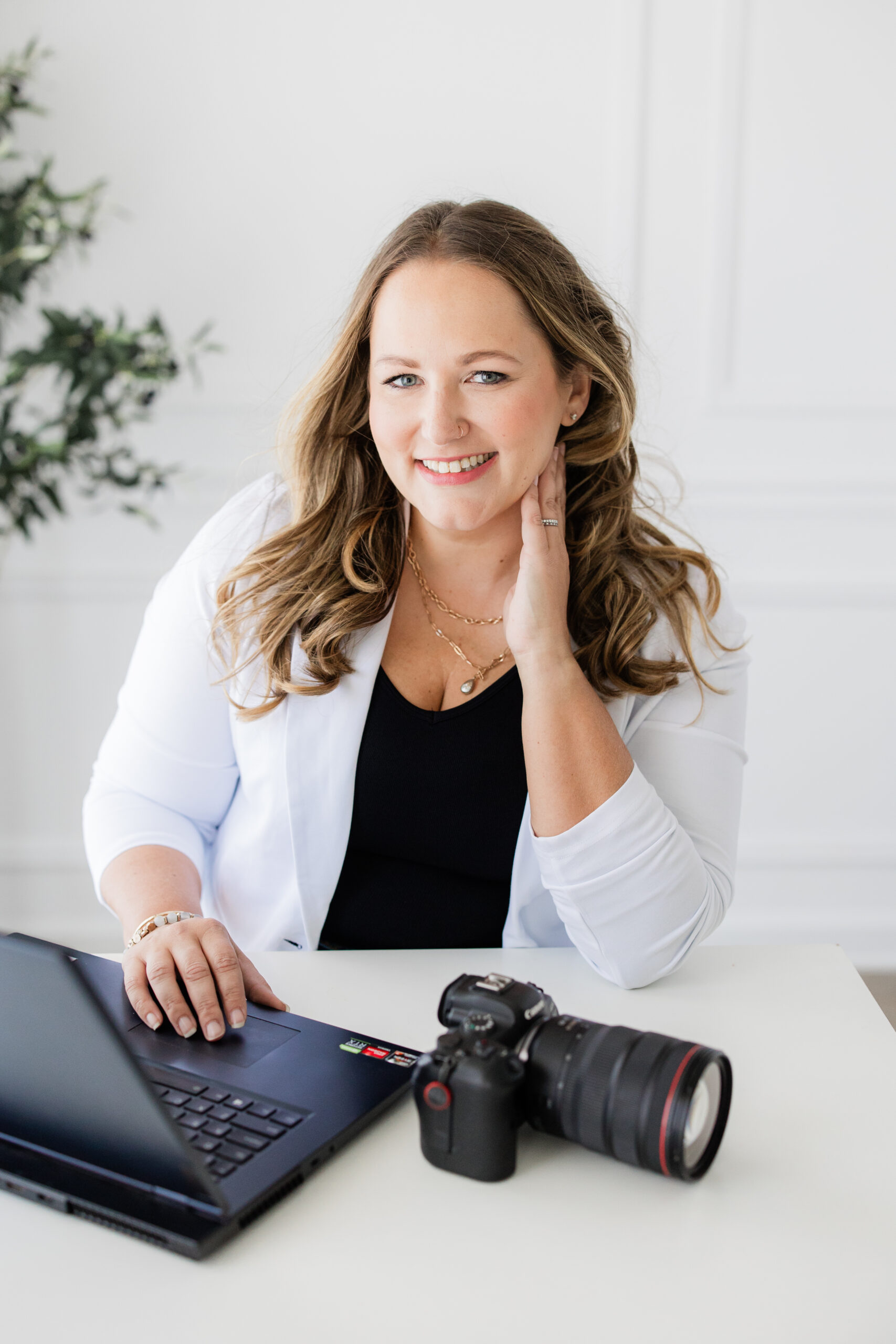 professional branding photography of a local entrepreneur in Atlanta