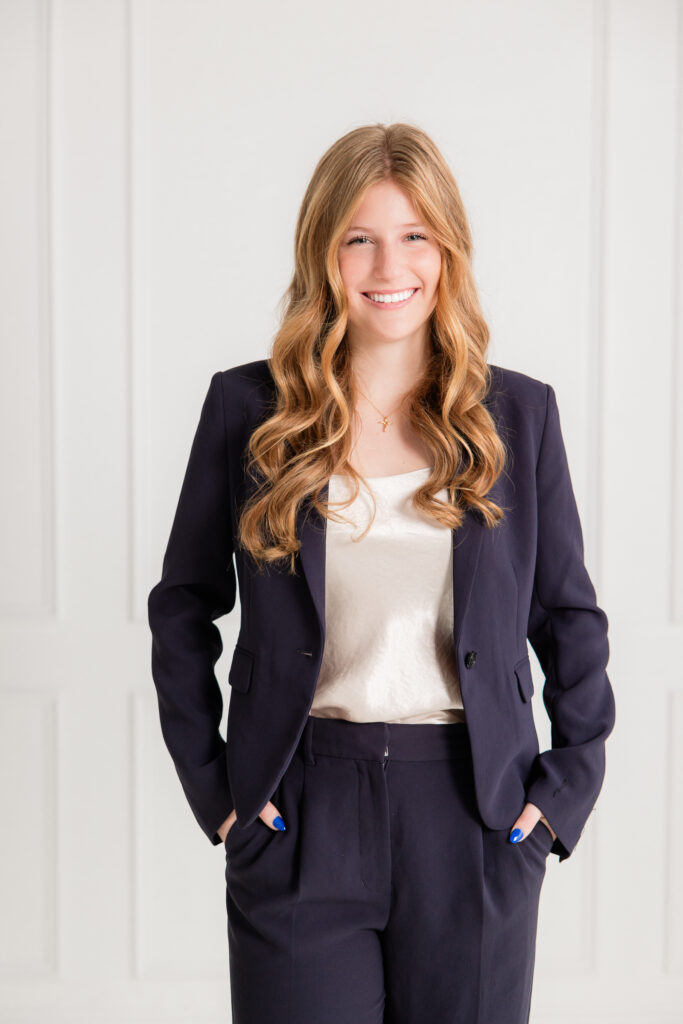 young professional woman doing personal brand photos Roswell GA